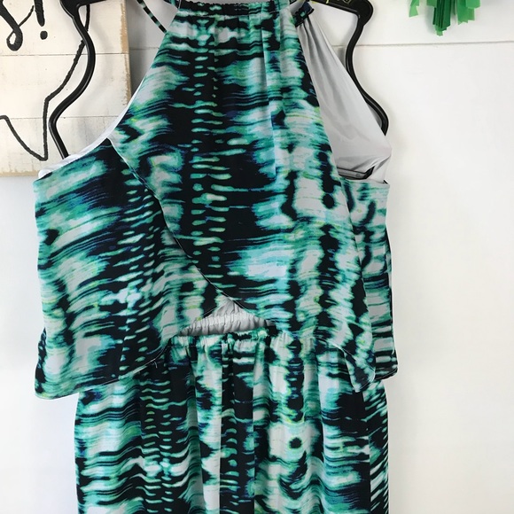 Octavia double layer woven maxi dress - Picture 4 of 5